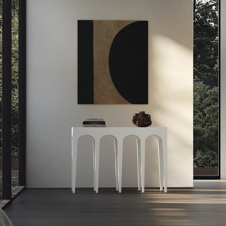 101 COPENHAGEN Bow Console, Big, Birch