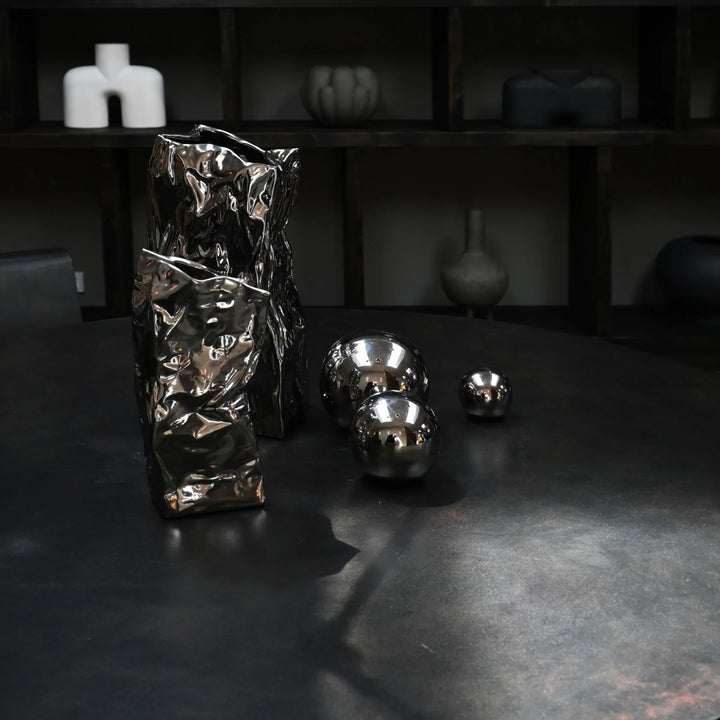 101 COPENHAGEN Gallery Balls, Chrome (Set of 3)