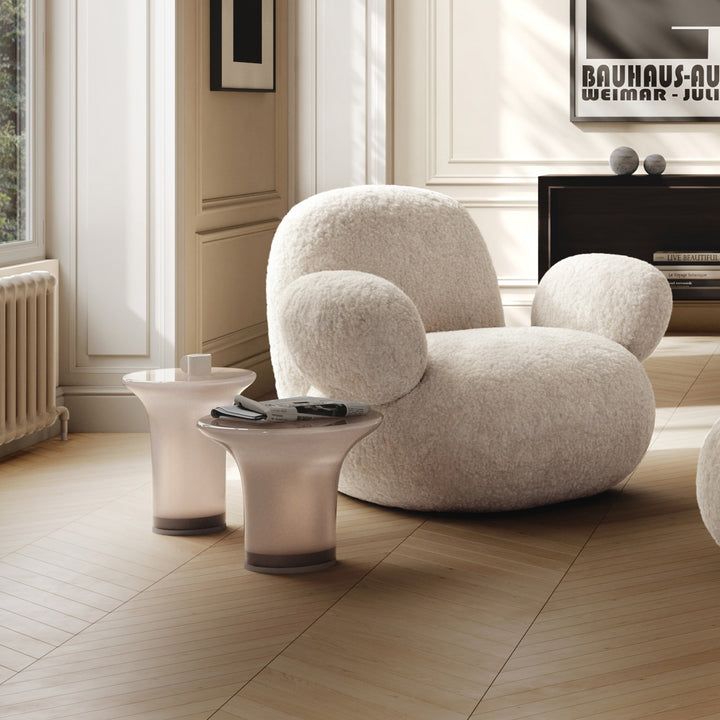 PRE-ORDER │ 101 COPENHAGEN Trumpet Table, Low, H35cm, Smoked Desert