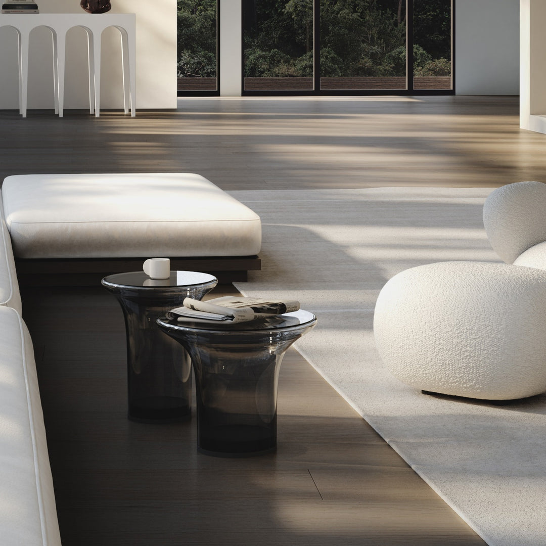 PRE-ORDER │ 101 COPENHAGEN Trumpet Table, Tall, H40cm, Smoked Forest