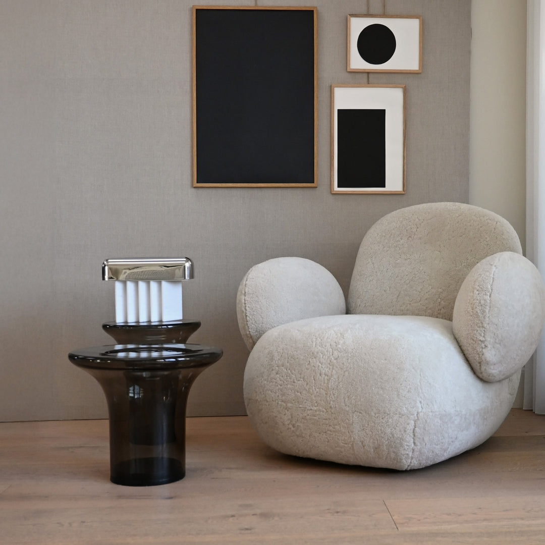 PRE-ORDER │ 101 COPENHAGEN Trumpet Table, Tall, H40cm, Smoked Forest