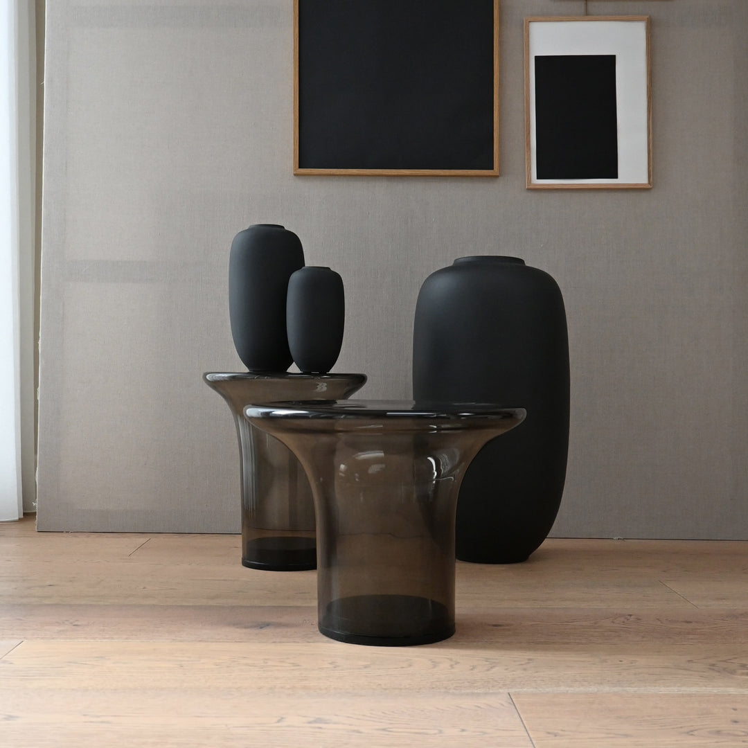PRE-ORDER │ 101 COPENHAGEN Trumpet Table, Tall, H40cm, Smoked Forest