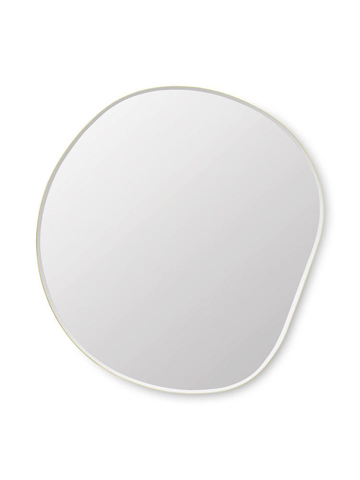 FERM LIVING Pond Mirror XL, Brass