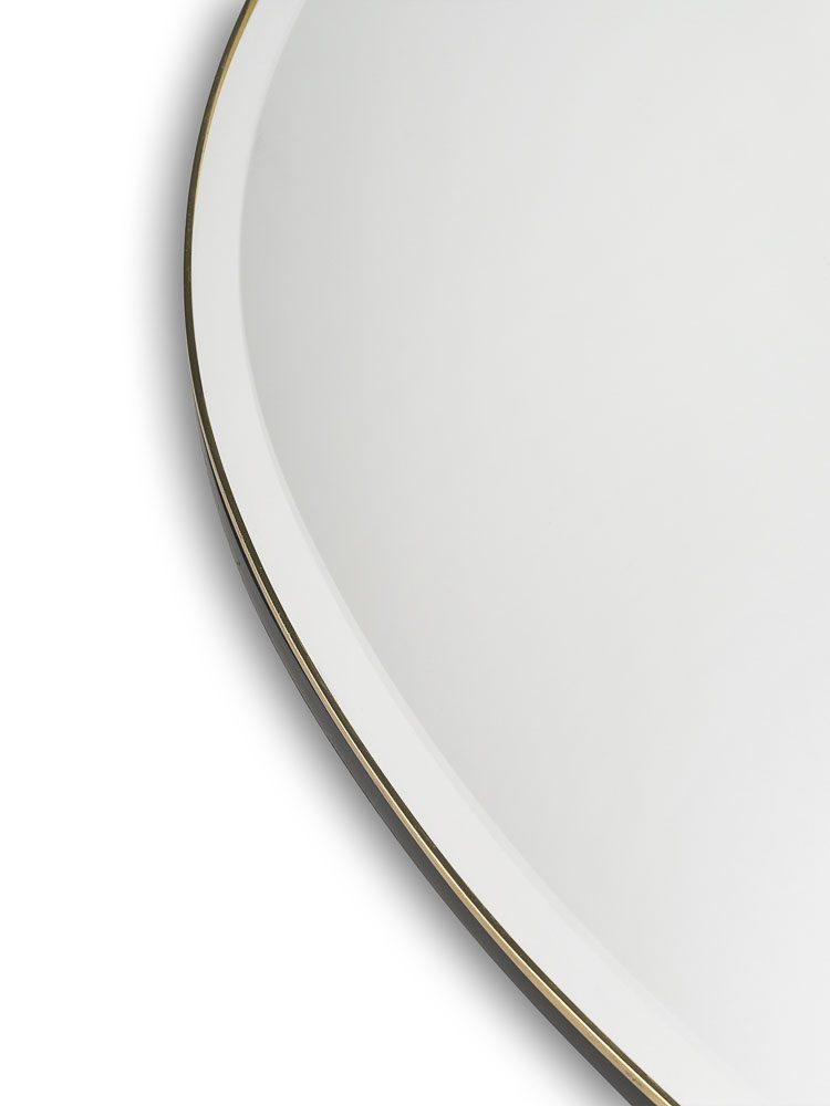 FERM LIVING Pond Mirror XL, Brass