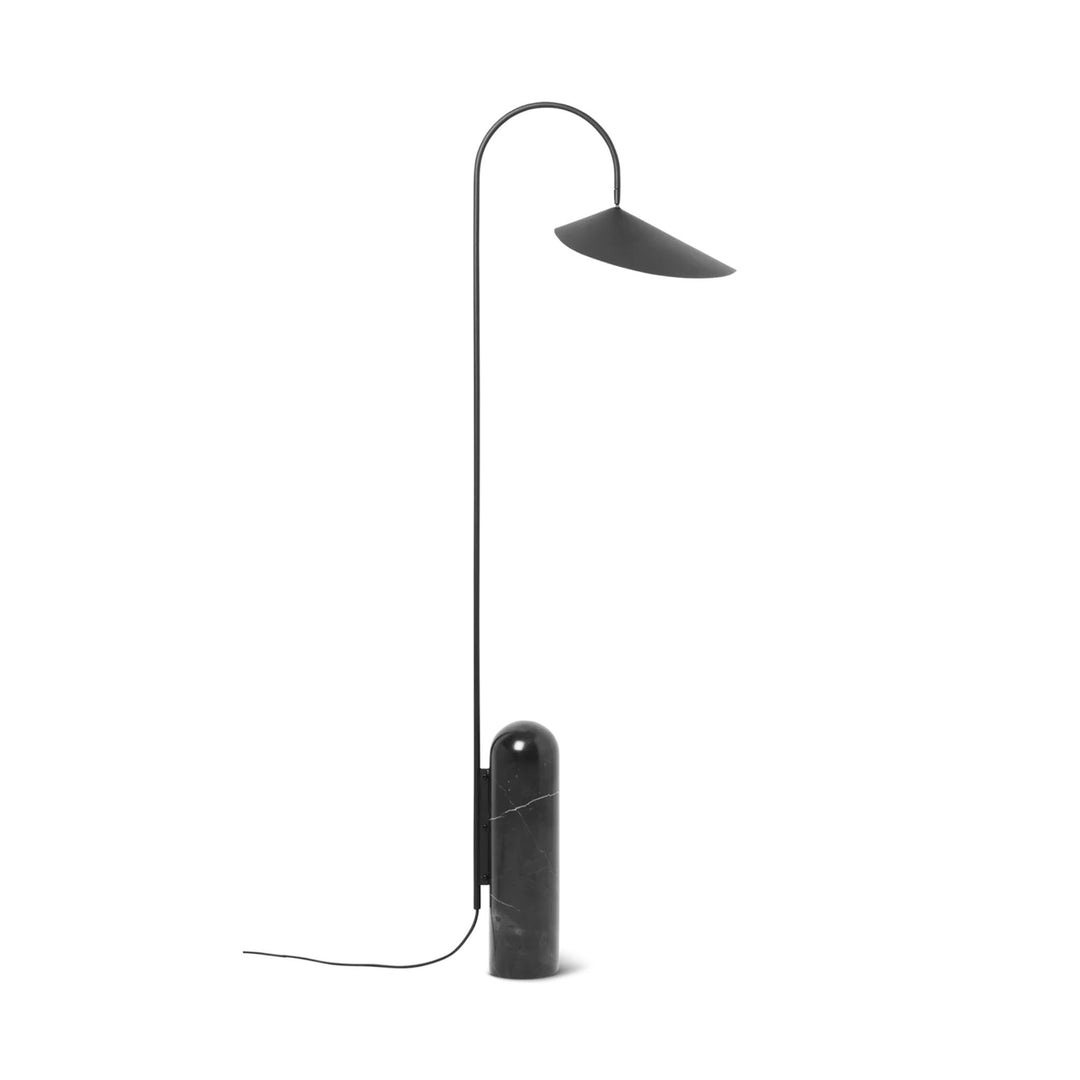 FERM LIVING Arum Floor Lamp, Black