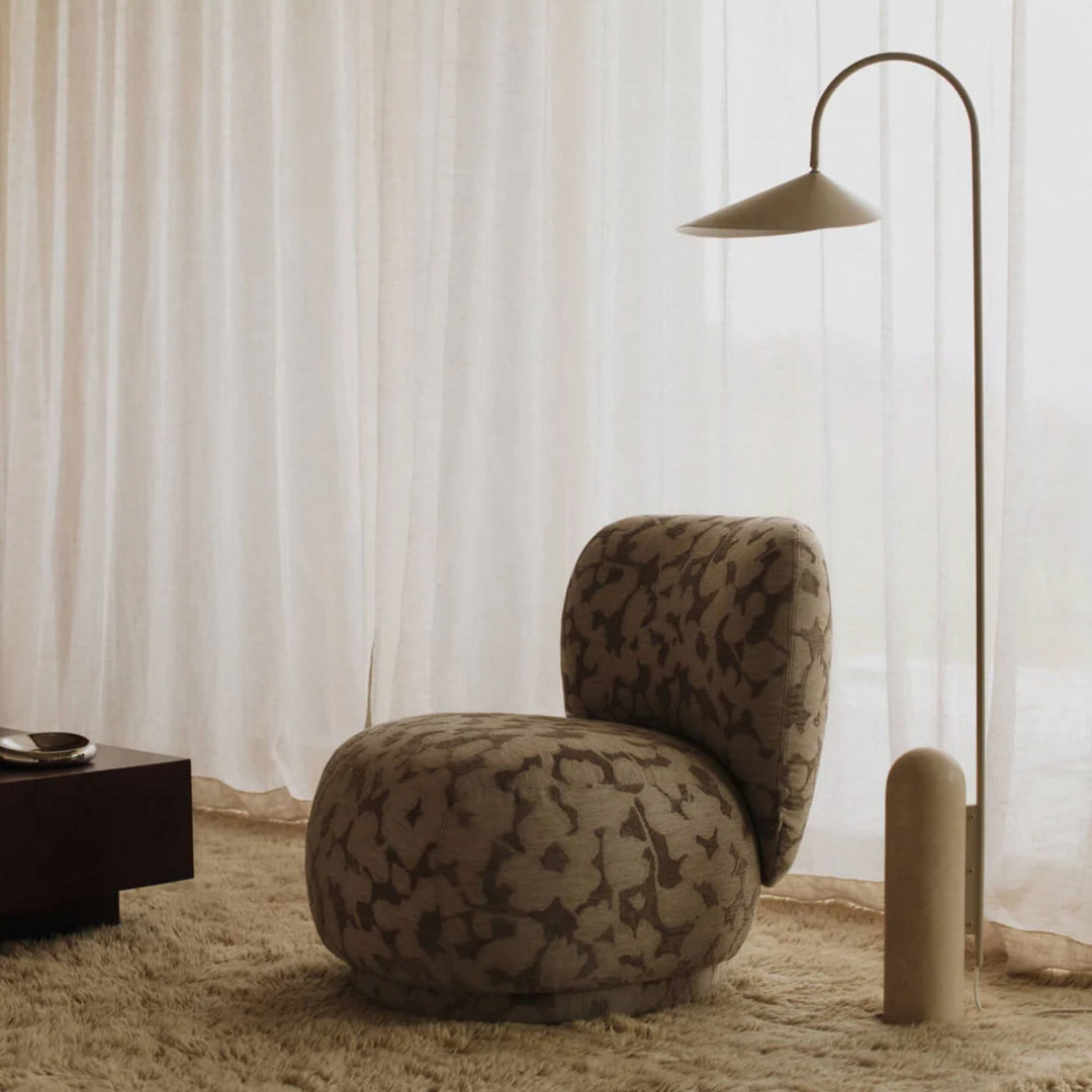 FERM LIVING Arum Floor Lamp, Cashmere