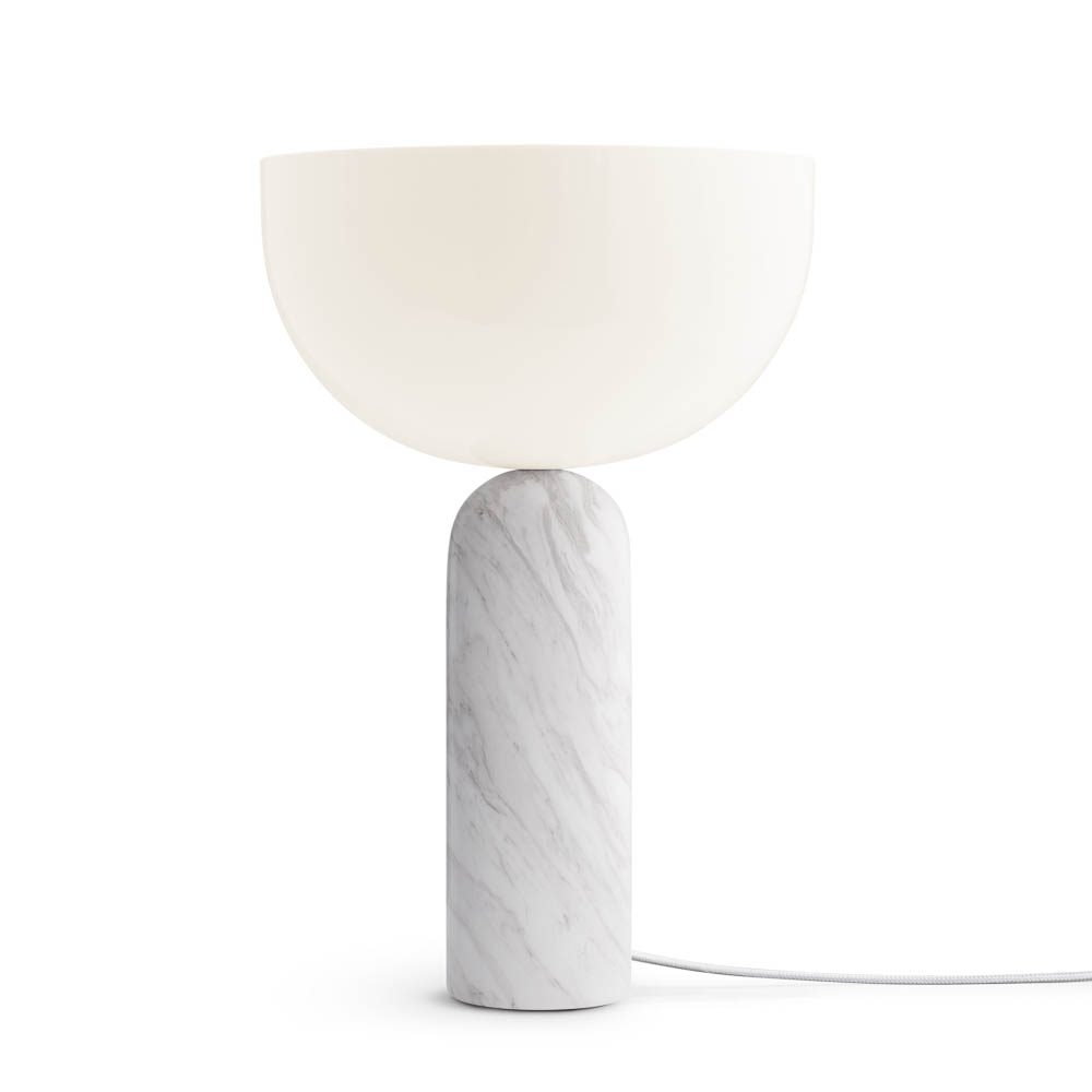 NEW WORKS Kizu Table Lamp, White Marble, Large