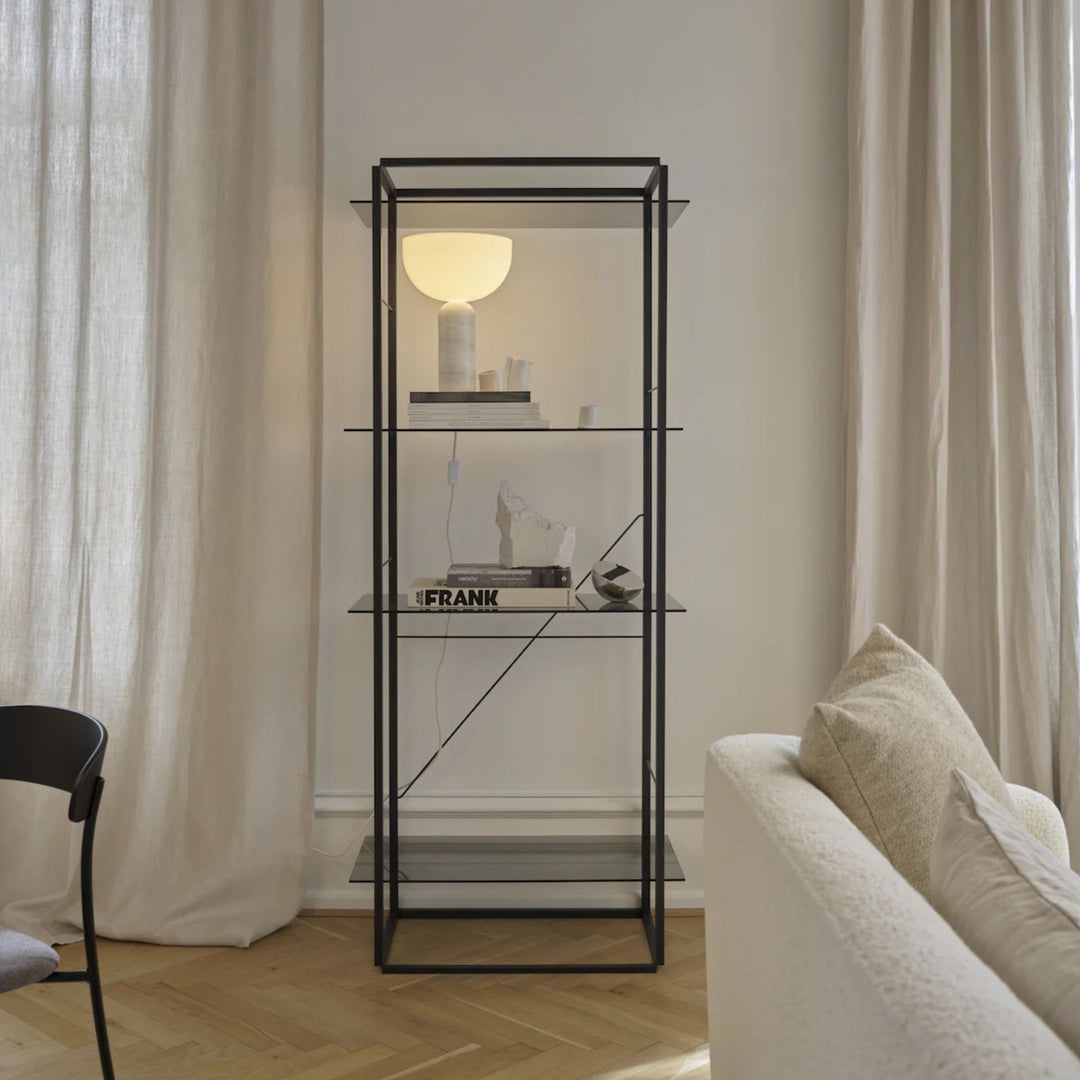 NEW WORKS Kizu Table Lamp, White Marble, Small