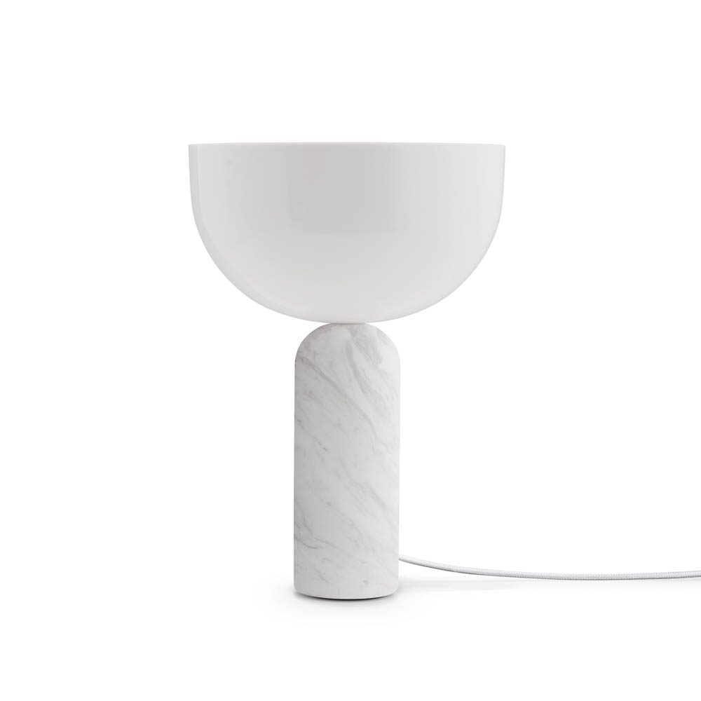 NEW WORKS Kizu Table Lamp, White Marble, Large