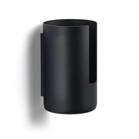 ZONE DENMARK Rim Toilet Paper Storage for Wall, D13xH21cm, Black