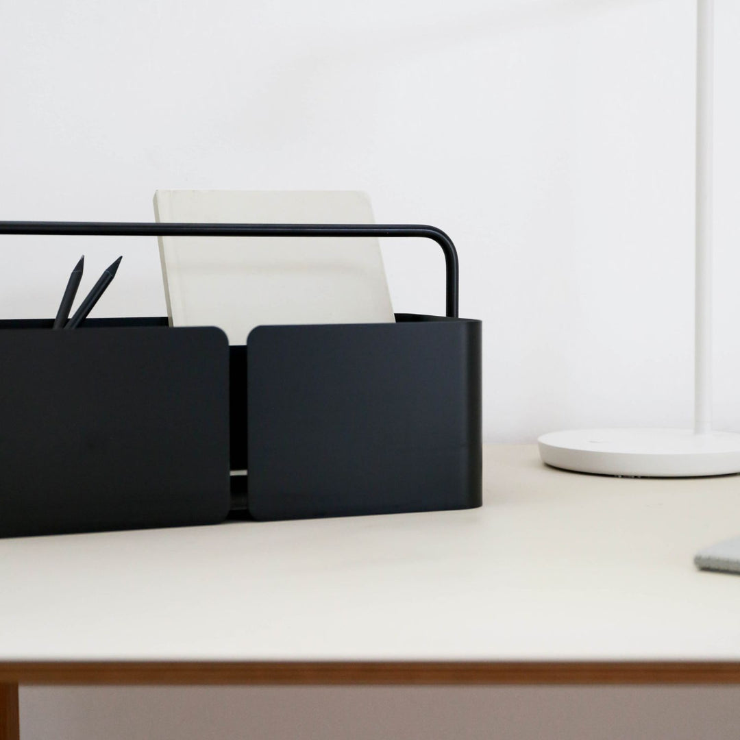 DESIGNSTUFF The Carry All Caddy And Storage Box, Black