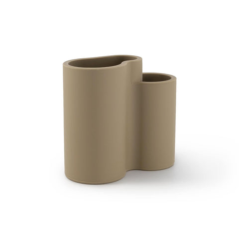 DESIGNSTUFF DRIP Store-All Cutlery Drainer/Holder, Khaki