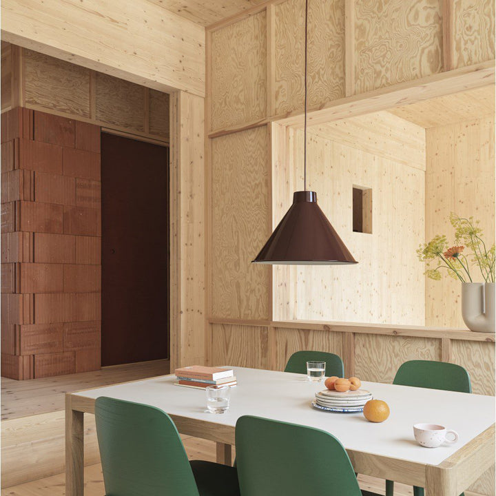 PRE-ORDER │ MUUTO Top Pendant Lamp, Deep Red – 4 Sizes