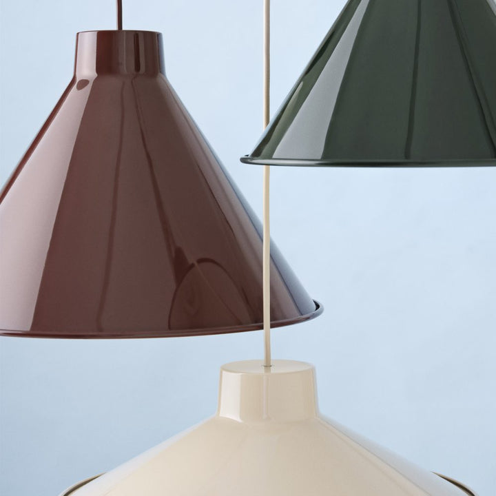 PRE-ORDER │ MUUTO Top Pendant Lamp, Deep Red – 4 Sizes