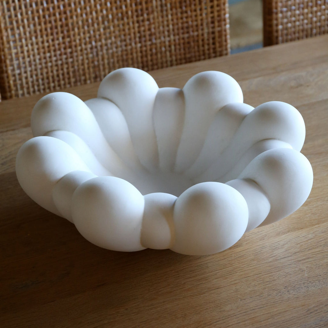 101 COPENHAGEN Bloom Tray Big, D44cm, Bone White