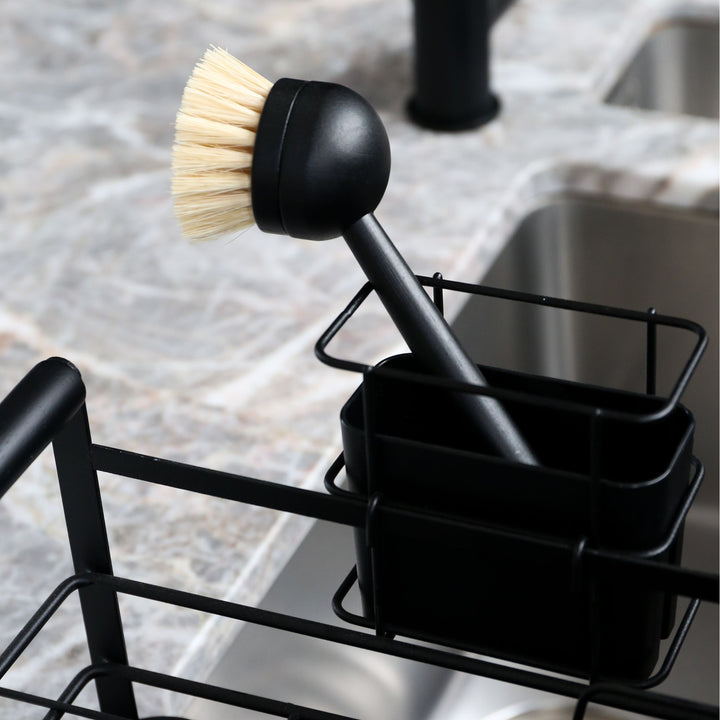 DESIGNSTUFF Eco Dish Brush, Black