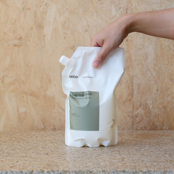 16925 sæbe by DESIGNSTUFF Dish Wash Refill Lemon Myrtle And Petitgrain 1l