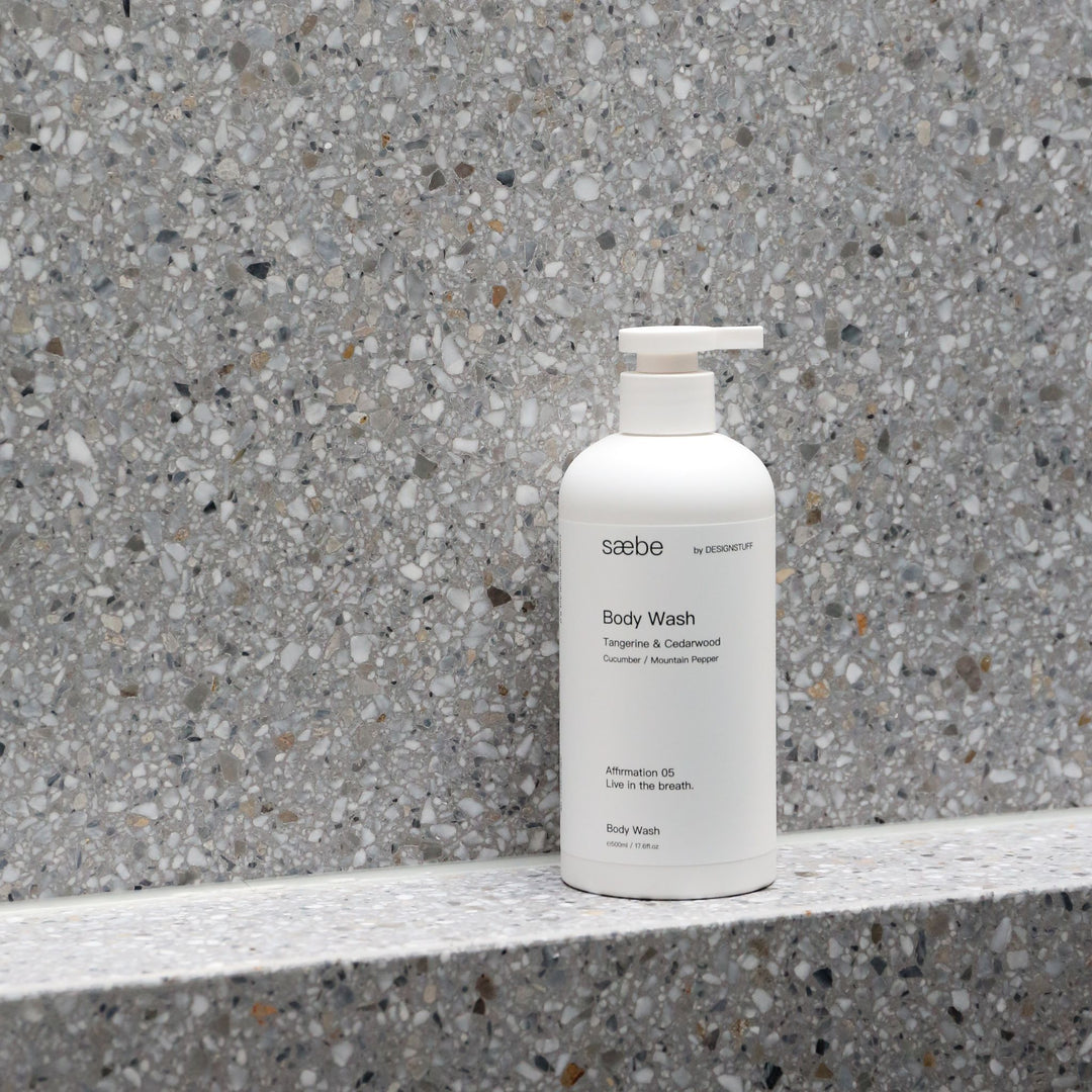 DESIGNSTUFF Saebe Body Wash, Tangerine & Cedarwood, 500ml
