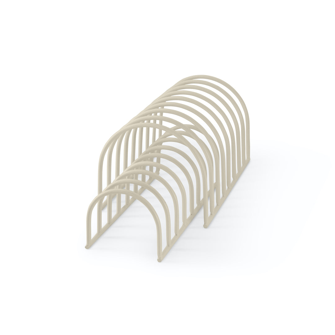 DESIGNSTUFF DRIP Dish Drainer, Sand (Set of 2)