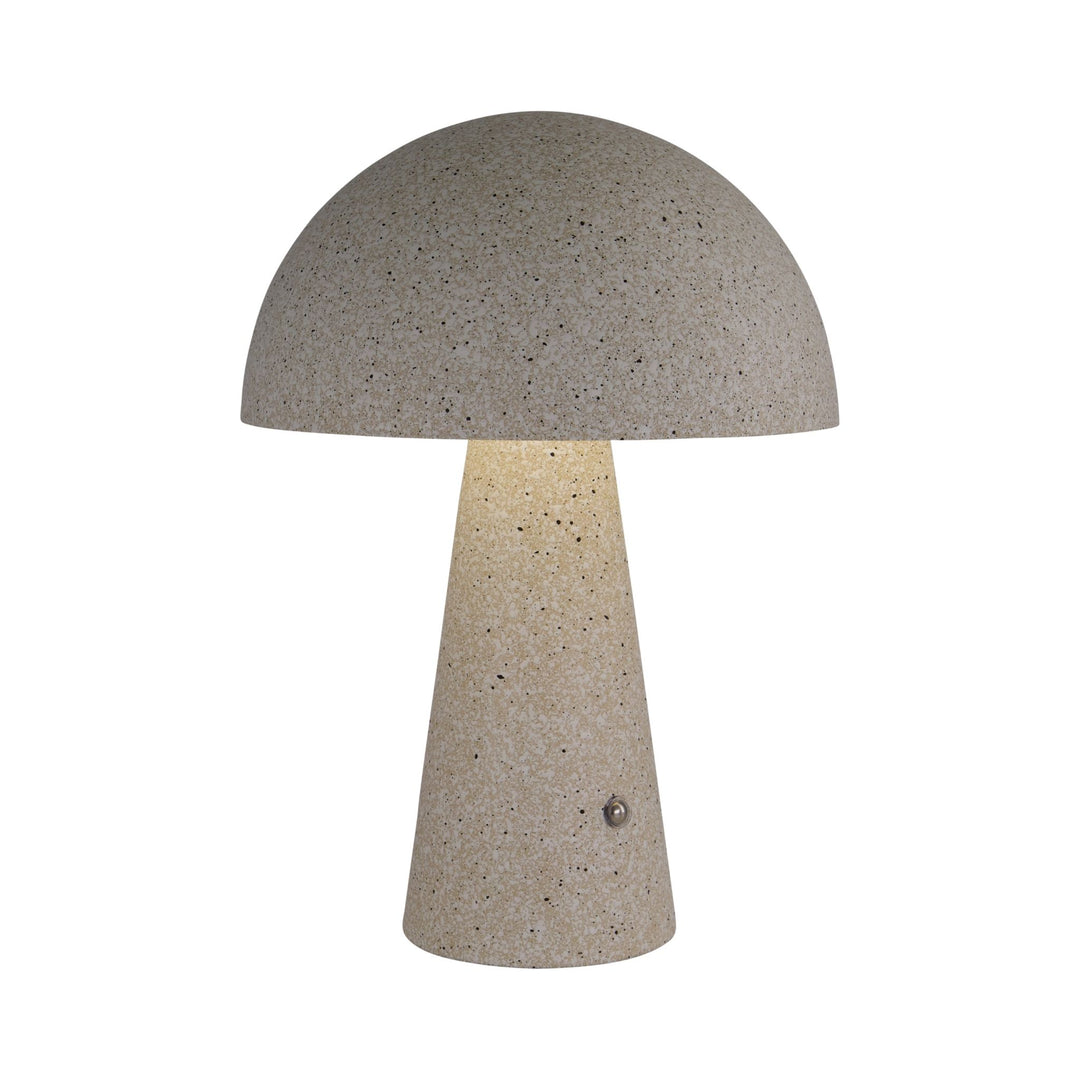 DESIGNSTUFF Loui Portable Table Lamp, Sand