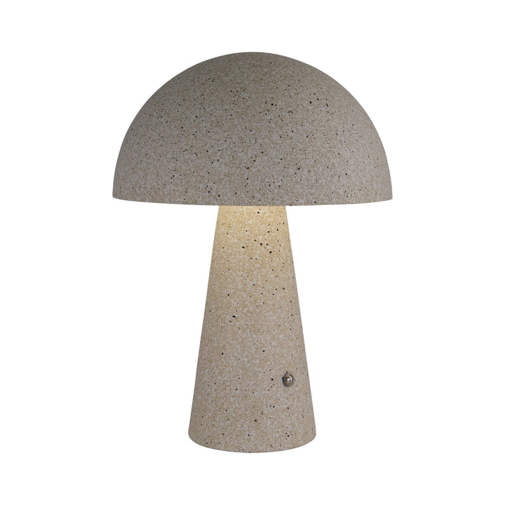 DESIGNSTUFF Loui Portable Table Lamp, Sand