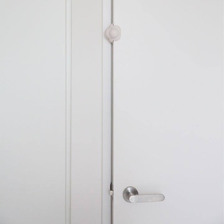 DESIGNSTUFF CUBI Cloud Door Stop, Chalk