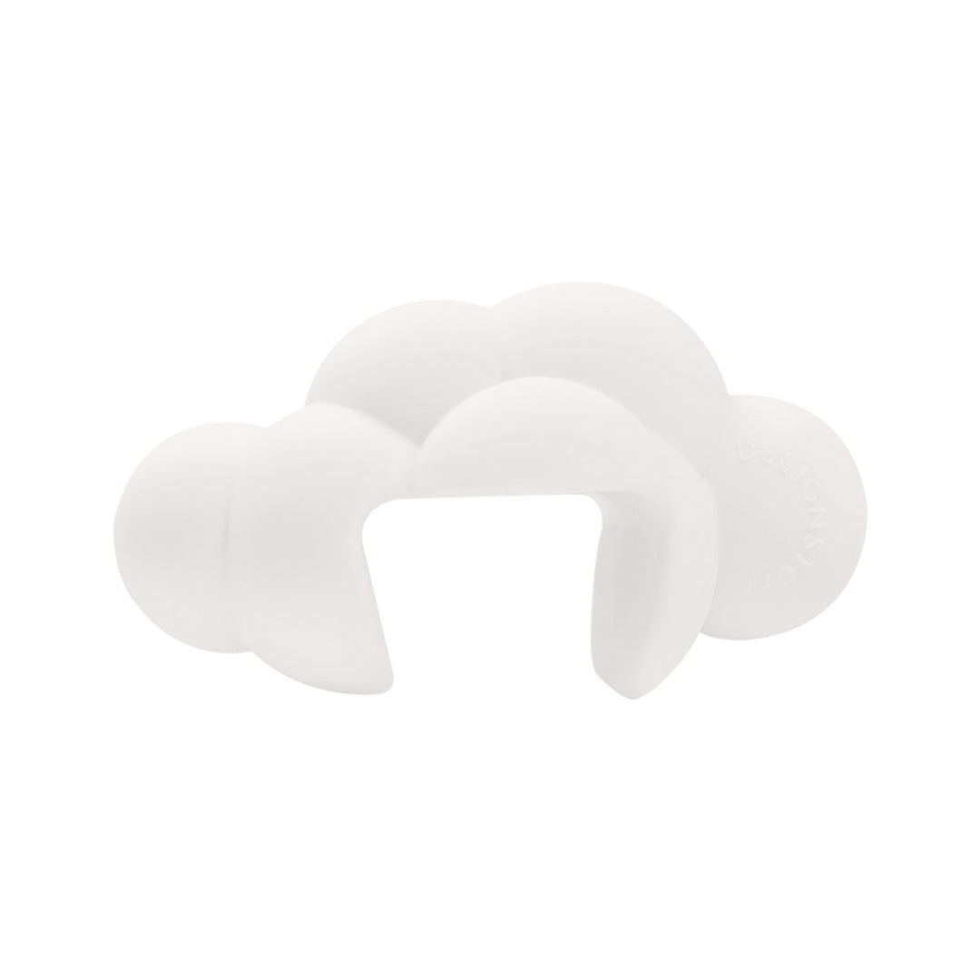 DESIGNSTUFF CUBI Cloud Door Stop, Chalk