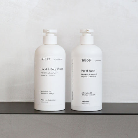 DESIGNSTUFF Saebe Gift Set, Hand Wash & Hand Cream
