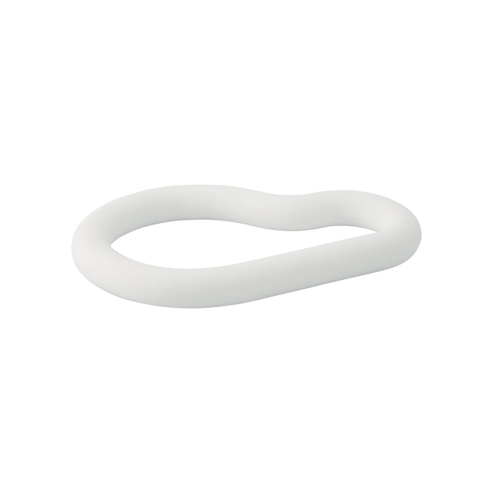 DESIGNSTUFF Curve Silicone Trivet, White