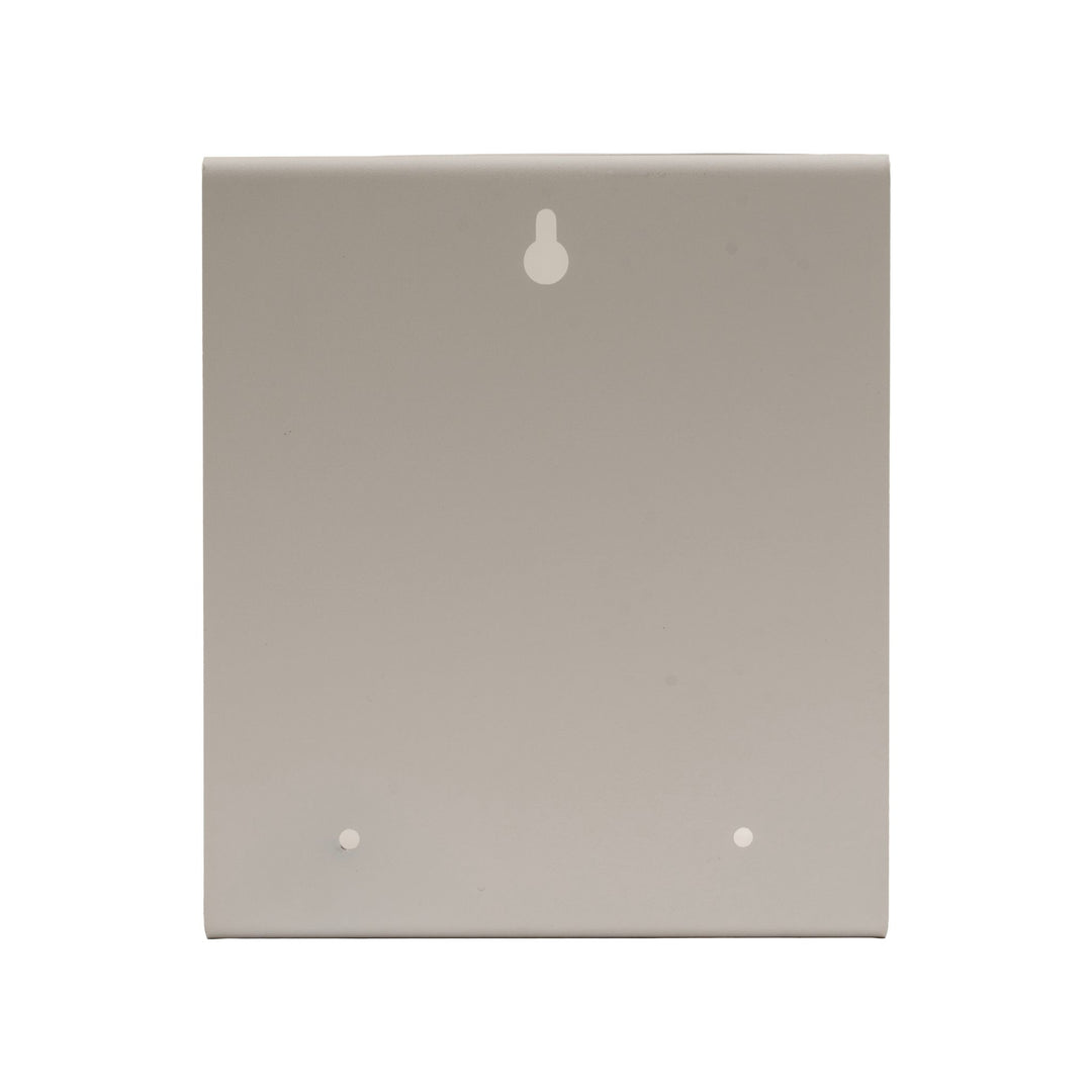 DESIGNSTUFF Lockable Soap Dispenser Holder, Dual 500ml, White