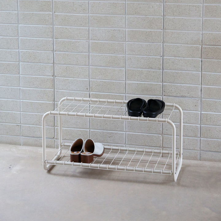 DESIGNSTUFF FORMA Shoe Rack, Sand