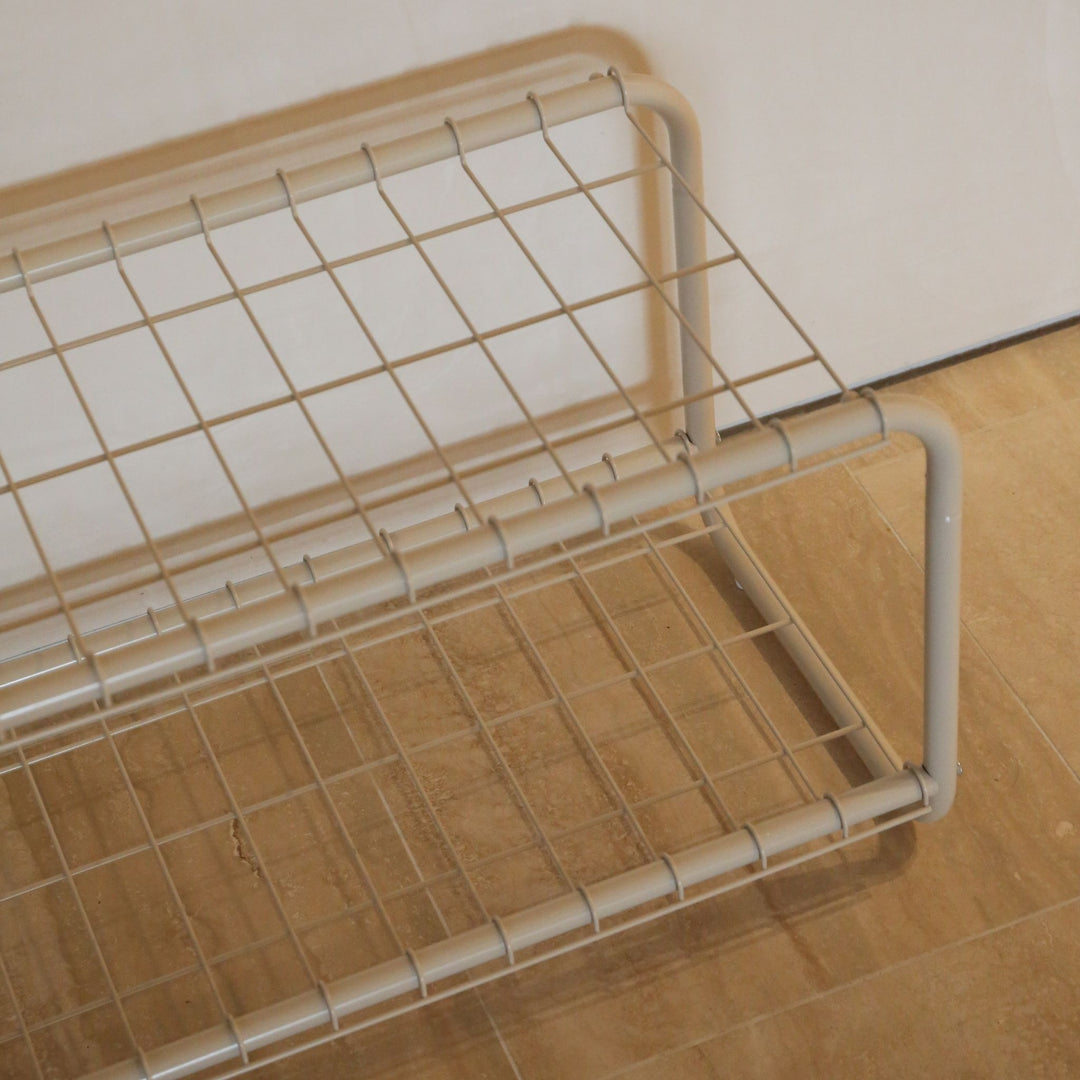 DESIGNSTUFF FORMA Shoe Rack, Sand