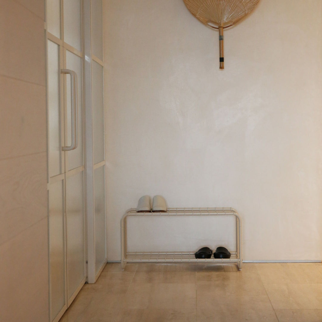 DESIGNSTUFF FORMA Shoe Rack, Sand