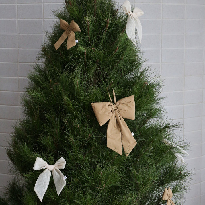 DESIGNSTUFF LUVA Bow w/ Tree Clip, Mesh Nude