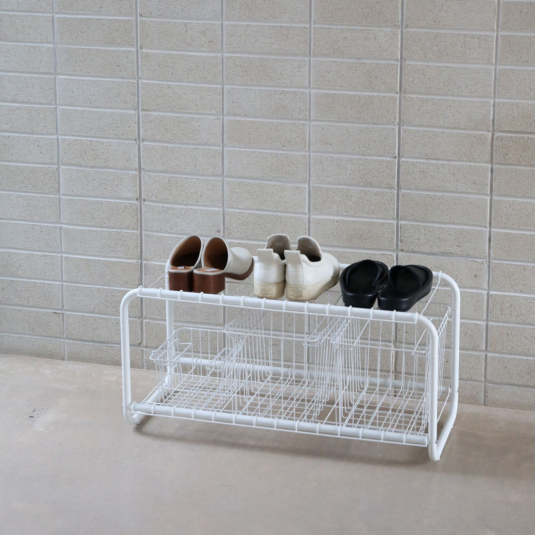 DESIGNSTUFF FORMA Metal Basket S, White