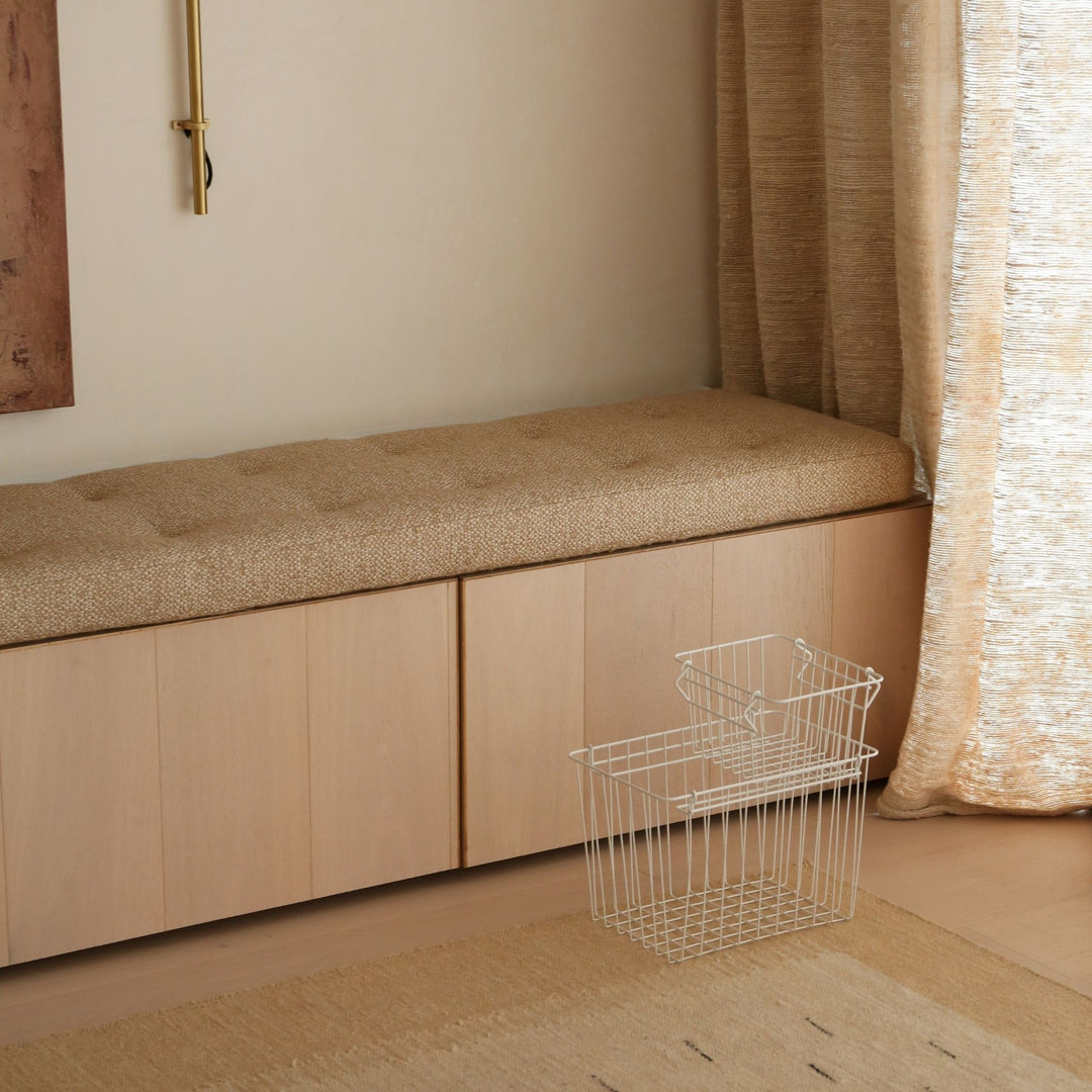 DESIGNSTUFF FORMA Metal Basket S, White