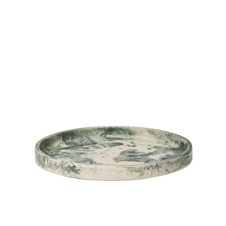 FERM LIVING Mist Tray, D30cm, Emerald Off-White