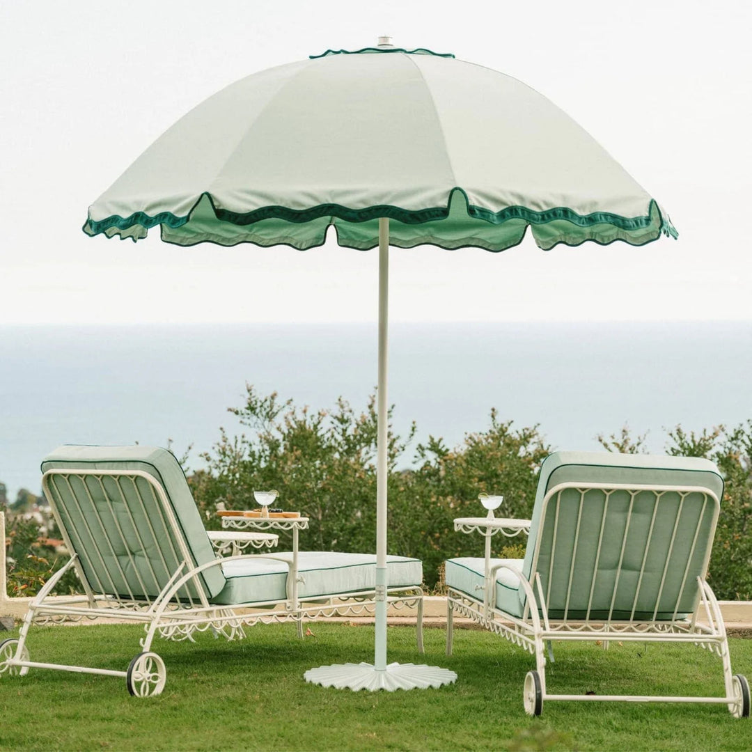 PRE-ORDER │ BUSINESS & PLEASURE CO Patio Umbrella, Rivie Green