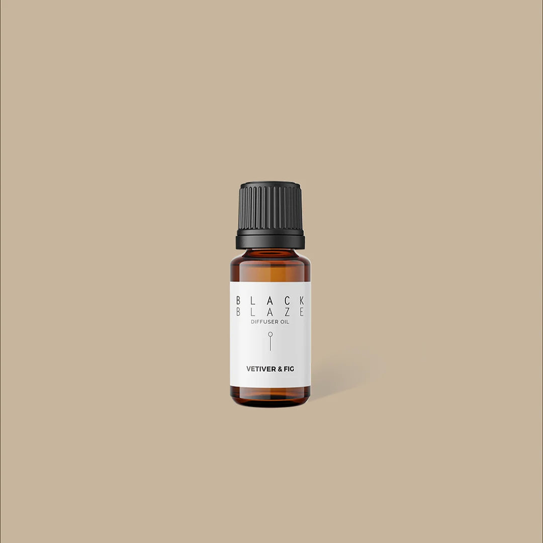 BLACK BLAZE Diffuser Oil, Vetiver & Fig
