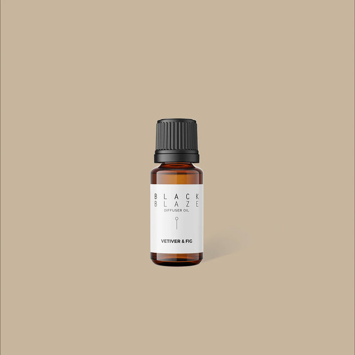 BLACK BLAZE Diffuser Oil, Vetiver & Fig