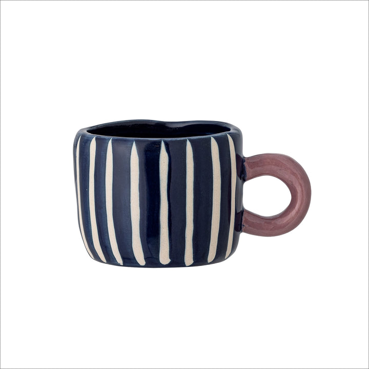 BLOOMINGVILLE Nini Stoneware Espresso Mini Cup, Blue