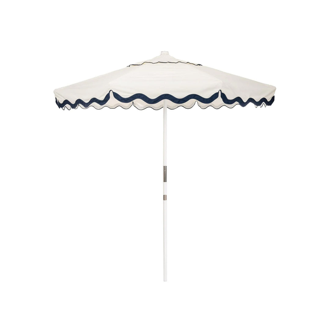 BUSINESS & PLEASURE CO Market Umbrella, Rivie White