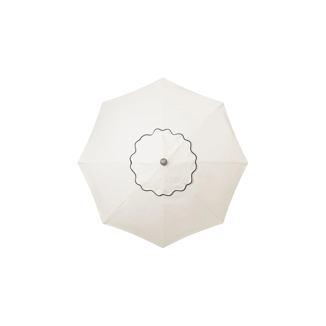 BUSINESS & PLEASURE CO Market Umbrella, Rivie White