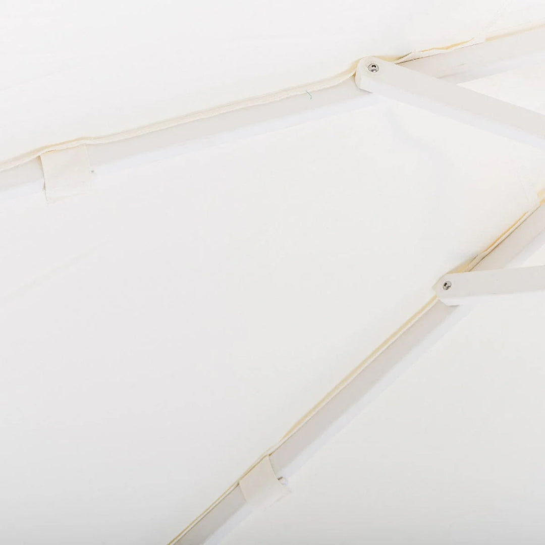 BUSINESS & PLEASURE CO Market Umbrella, Rivie White