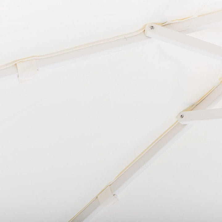 BUSINESS & PLEASURE CO Market Umbrella, Rivie White