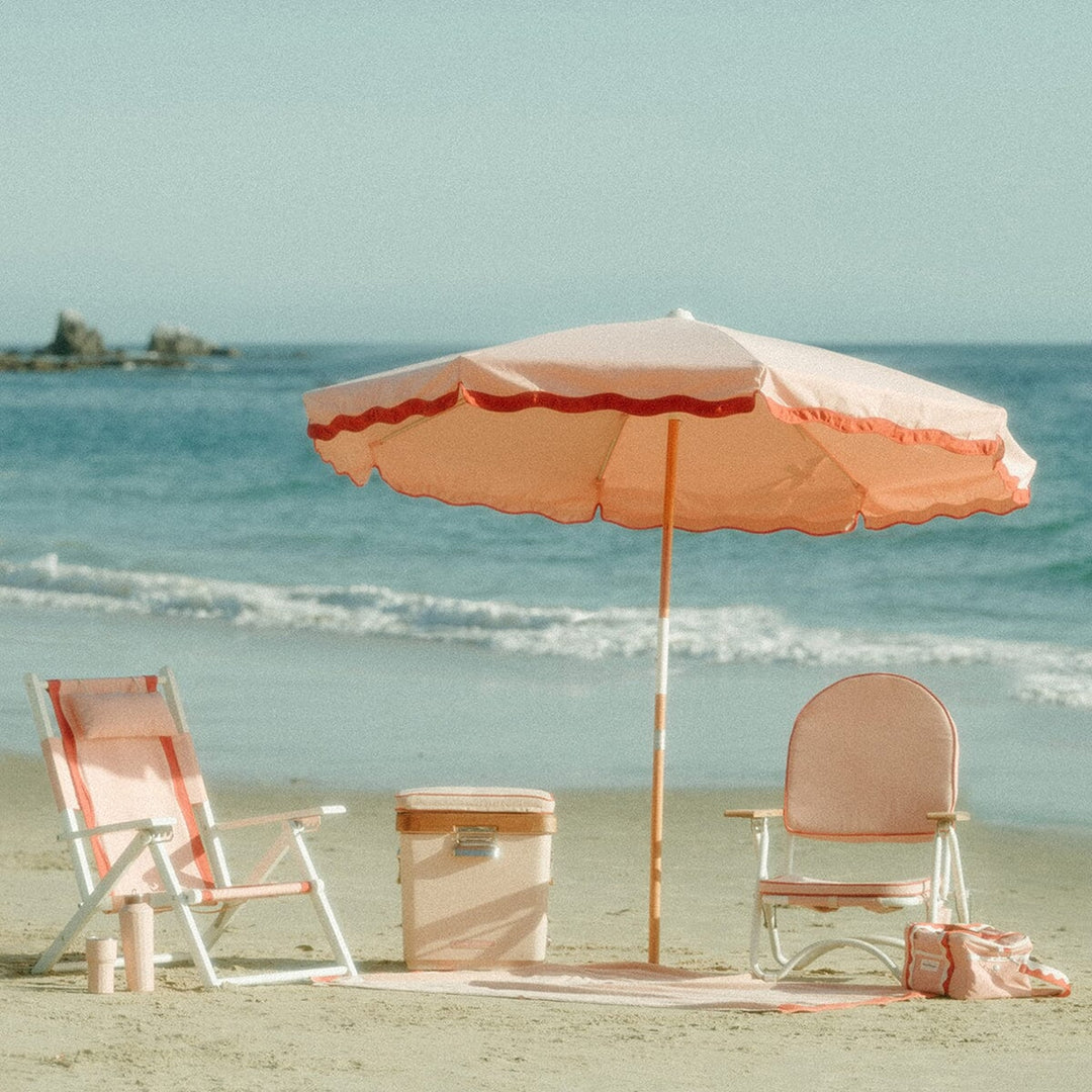 BUSINESS & PLEASURE CO Amalfi Umbrella, Rivie Pink