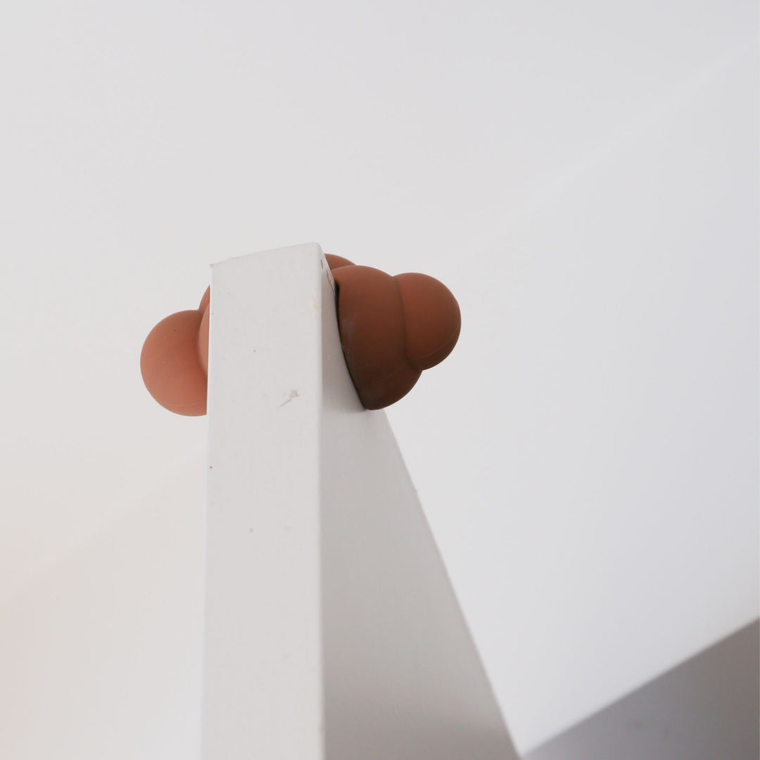 DESIGNSTUFF CUBI Cloud Door Stop, Camel