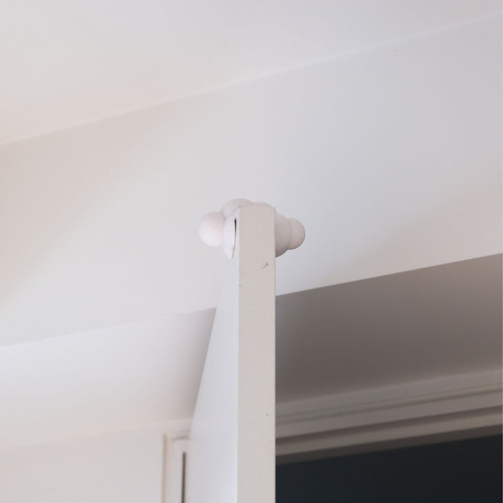 DESIGNSTUFF CUBI Cloud Door Stop, Chalk