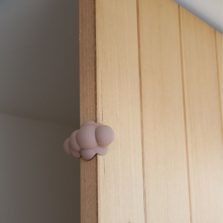DESIGNSTUFF CUBI Cloud Door Stop, Clay