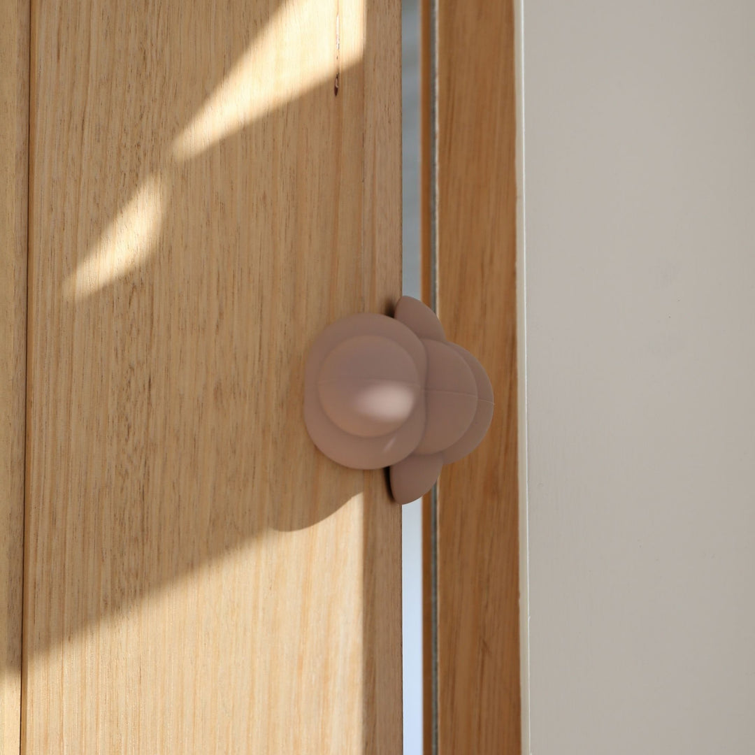 DESIGNSTUFF CUBI Cloud Door Stop, Clay